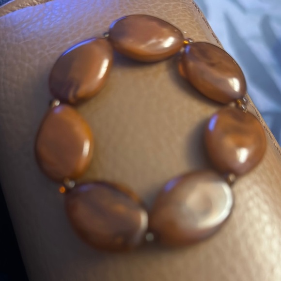 Jewelry - Elegant Brown Beaded Bracelet